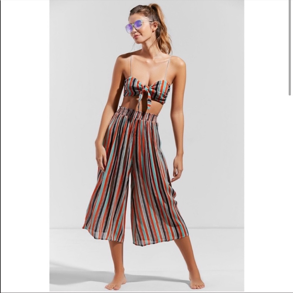 Urban Outfitters Out From Under Allie Knot Bralette/ Alvarado Culotte Pant